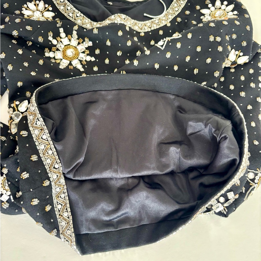 Adrienne Vittadini beaded blouse - Picture 9 of 10